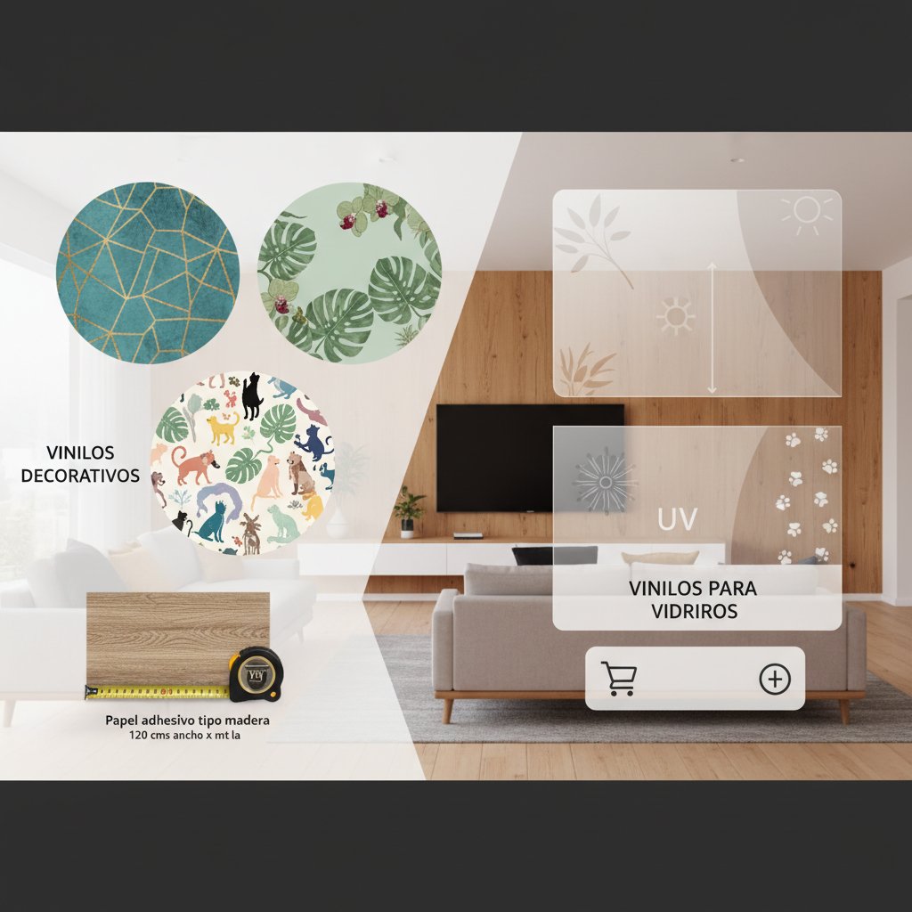 vinilos adhesivos decorativos cómo elegir
