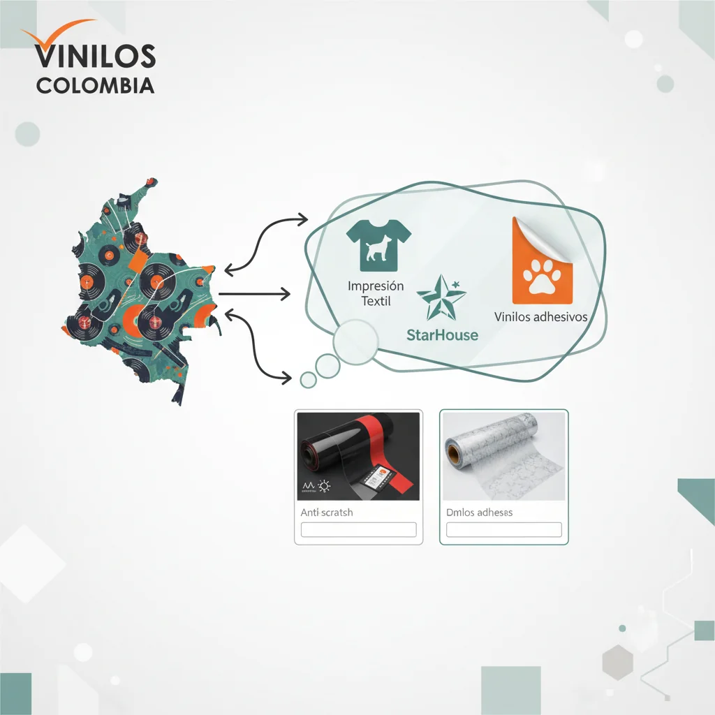 vinilos colombia cómo elegir