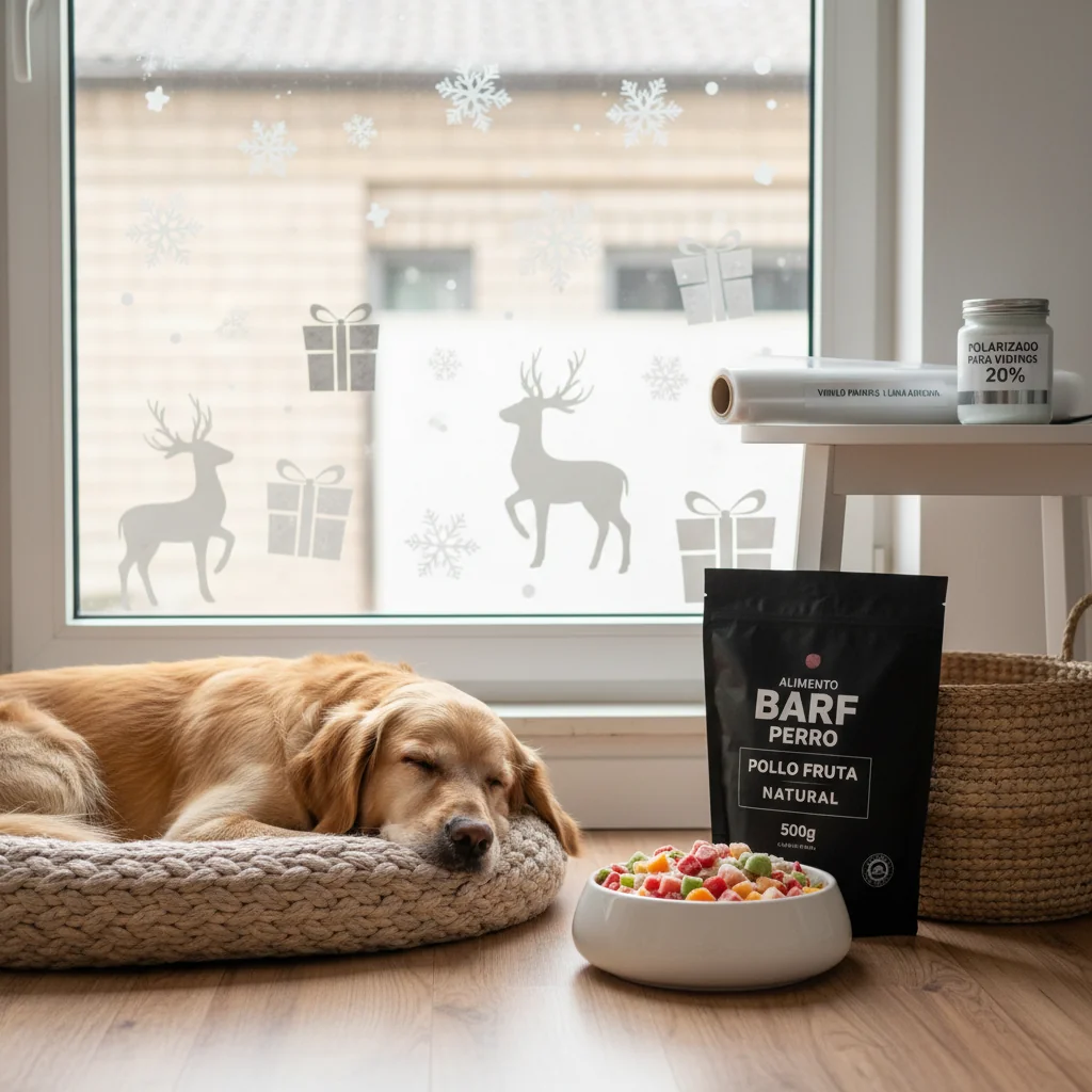 vinilos de navidad para ventanas n/d — alimento natural para mascotas en Colombia