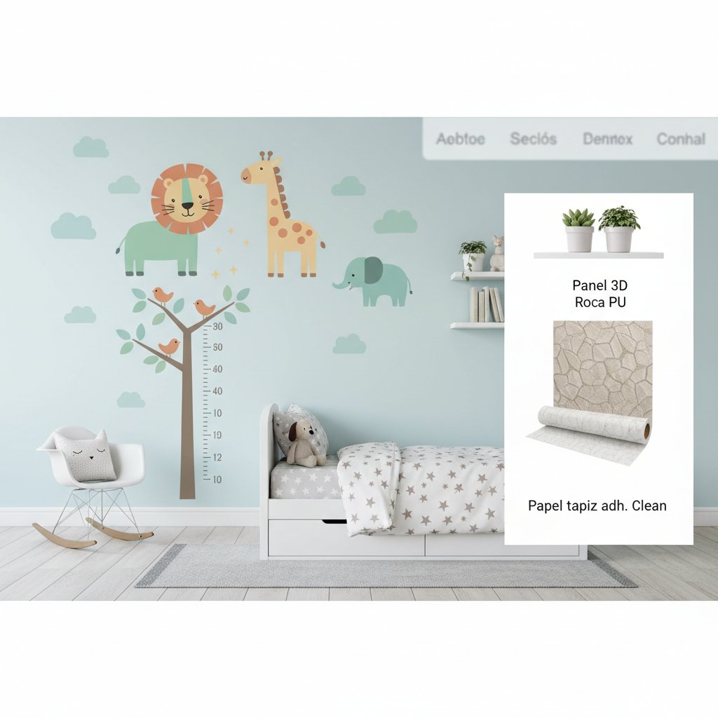 vinilos de pared infantiles n/d beneficios