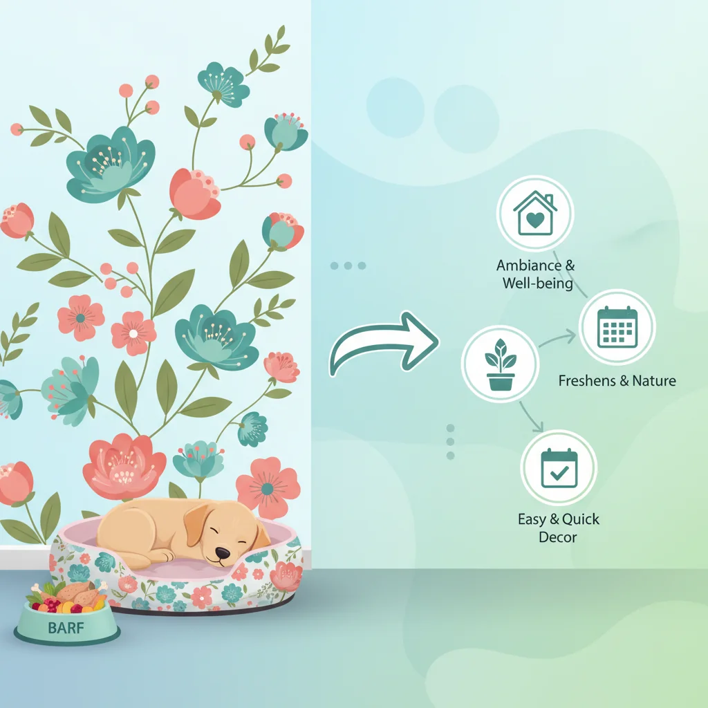 vinilos decorativos florales para n/d beneficios
