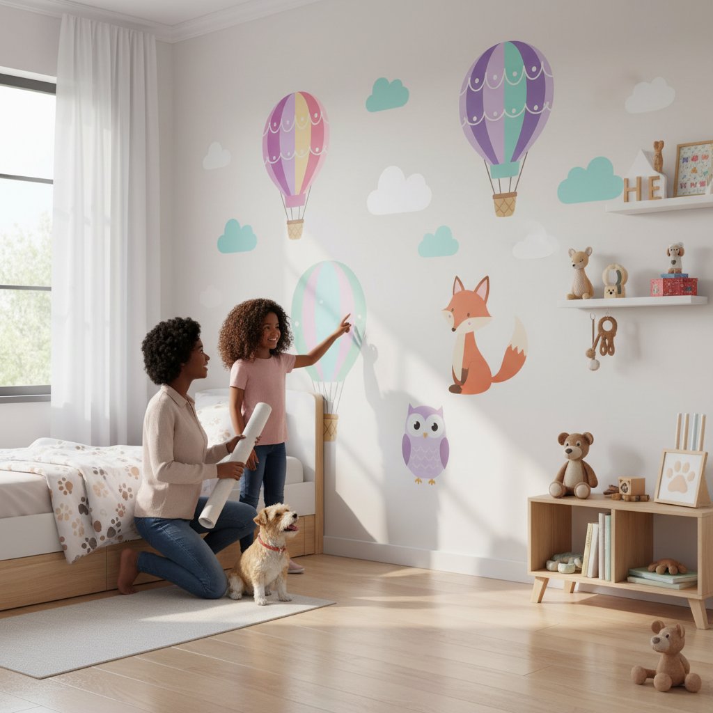 vinilos decorativos para ninas beneficios
