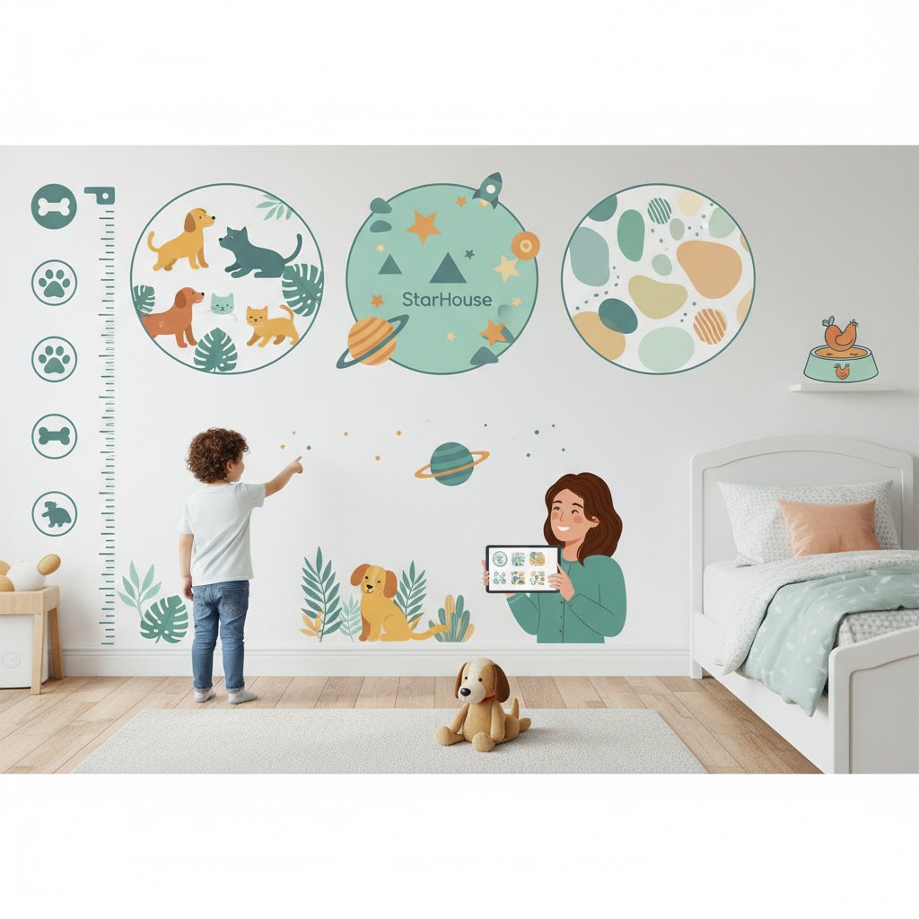 vinilos decorativos para ninos cómo elegir