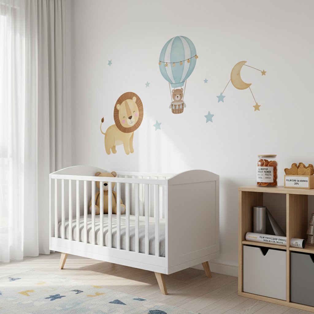 Transforma la Habitación Infantil con Vinilos Decorativos para Niños Llenos de Magia y Creatividad