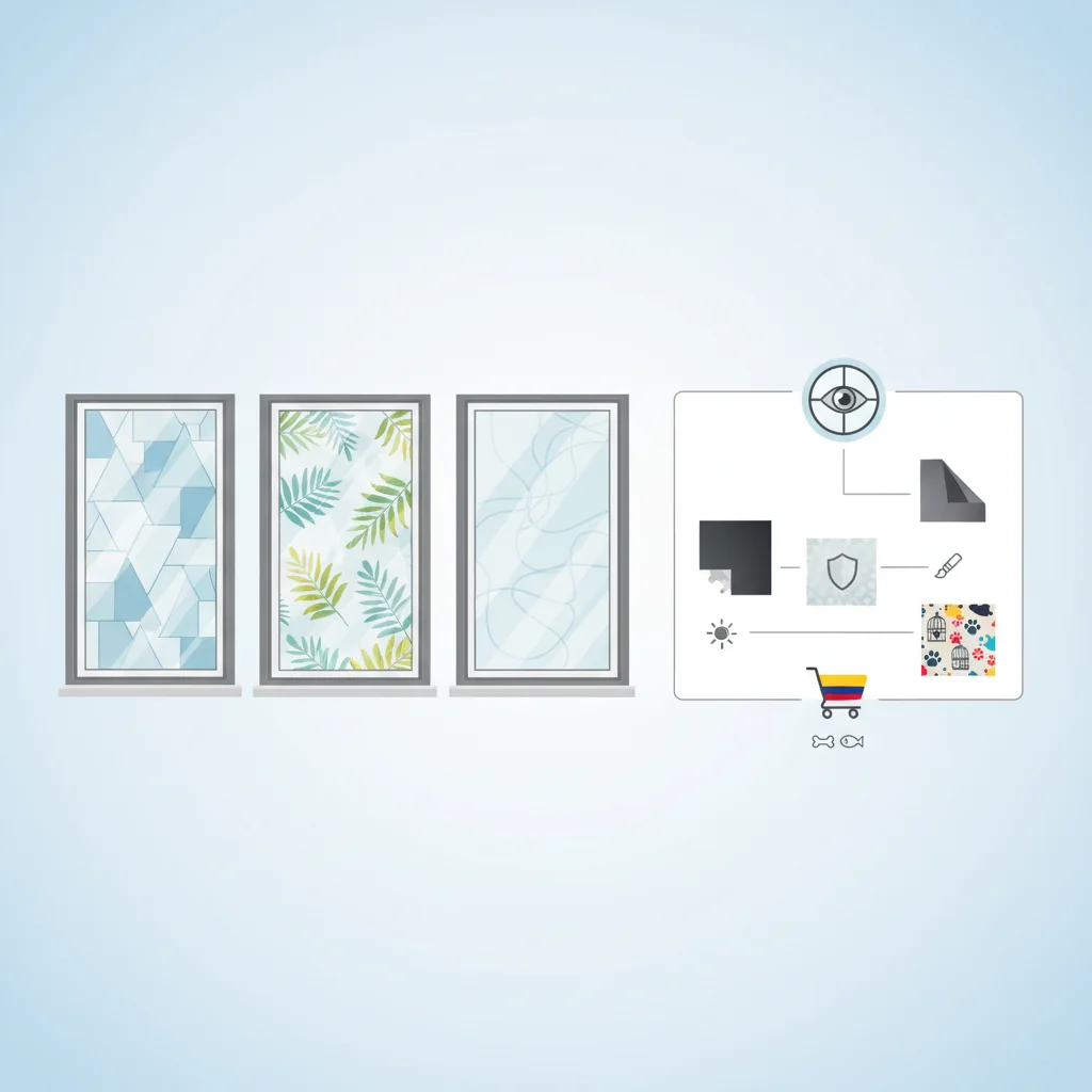 vinilos decorativos para ventanas n/d cómo elegir