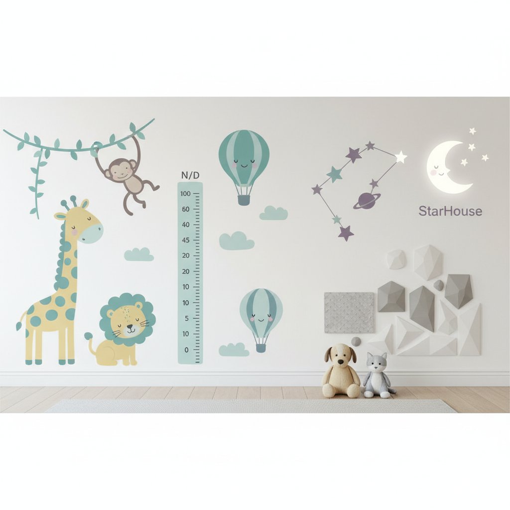 vinilos decorativos pared ninos n/d beneficios