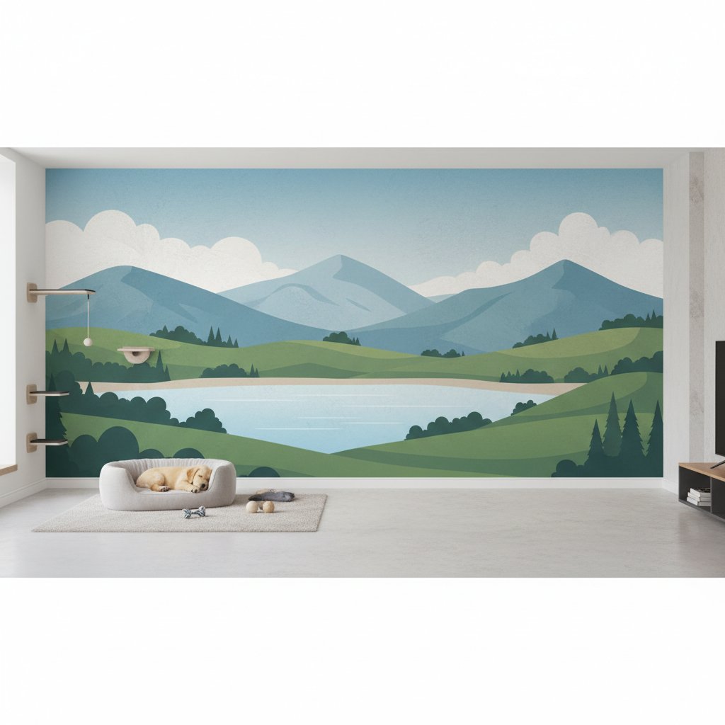 vinilos decorativos pared paisajes n/d beneficios