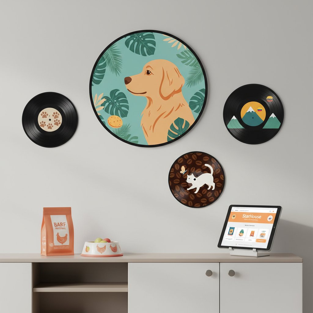 vinilos discos decorativos n/d beneficios