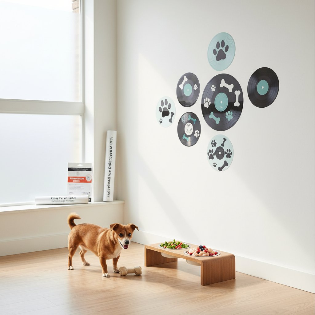 vinilos discos decorativos n/d — alimento natural para mascotas en Colombia