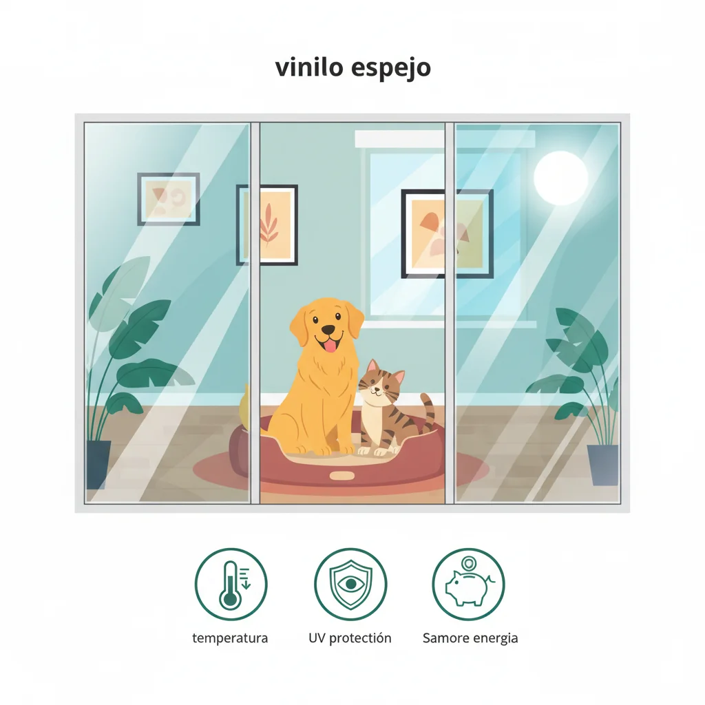 vinilos espejo para ventanas beneficios