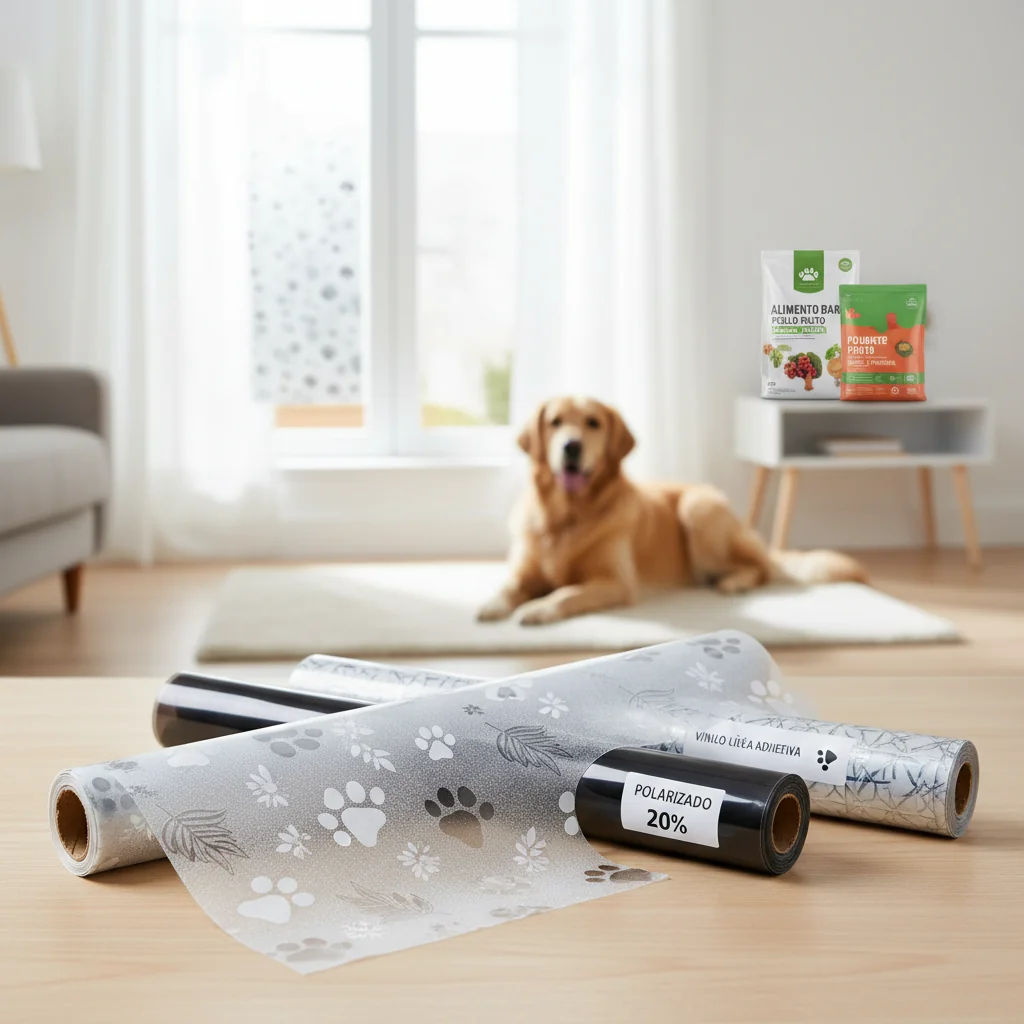vinilos estaticos para ventanas n/d — alimento natural para mascotas en Colombia
