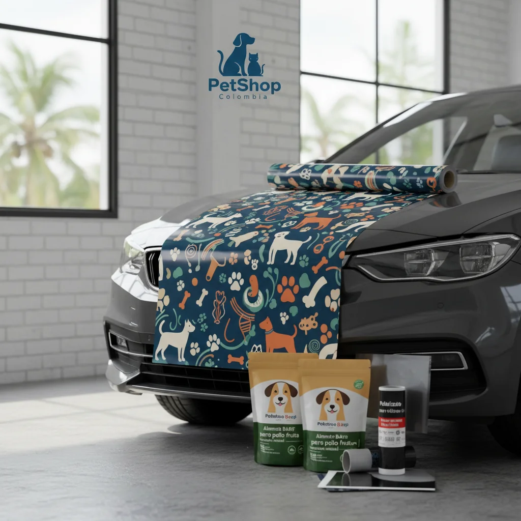 vinilos para autos personalizados n/d — alimento natural para mascotas en Colombia