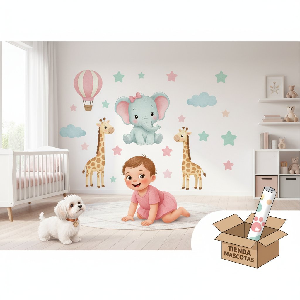 vinilos para bebes nina beneficios