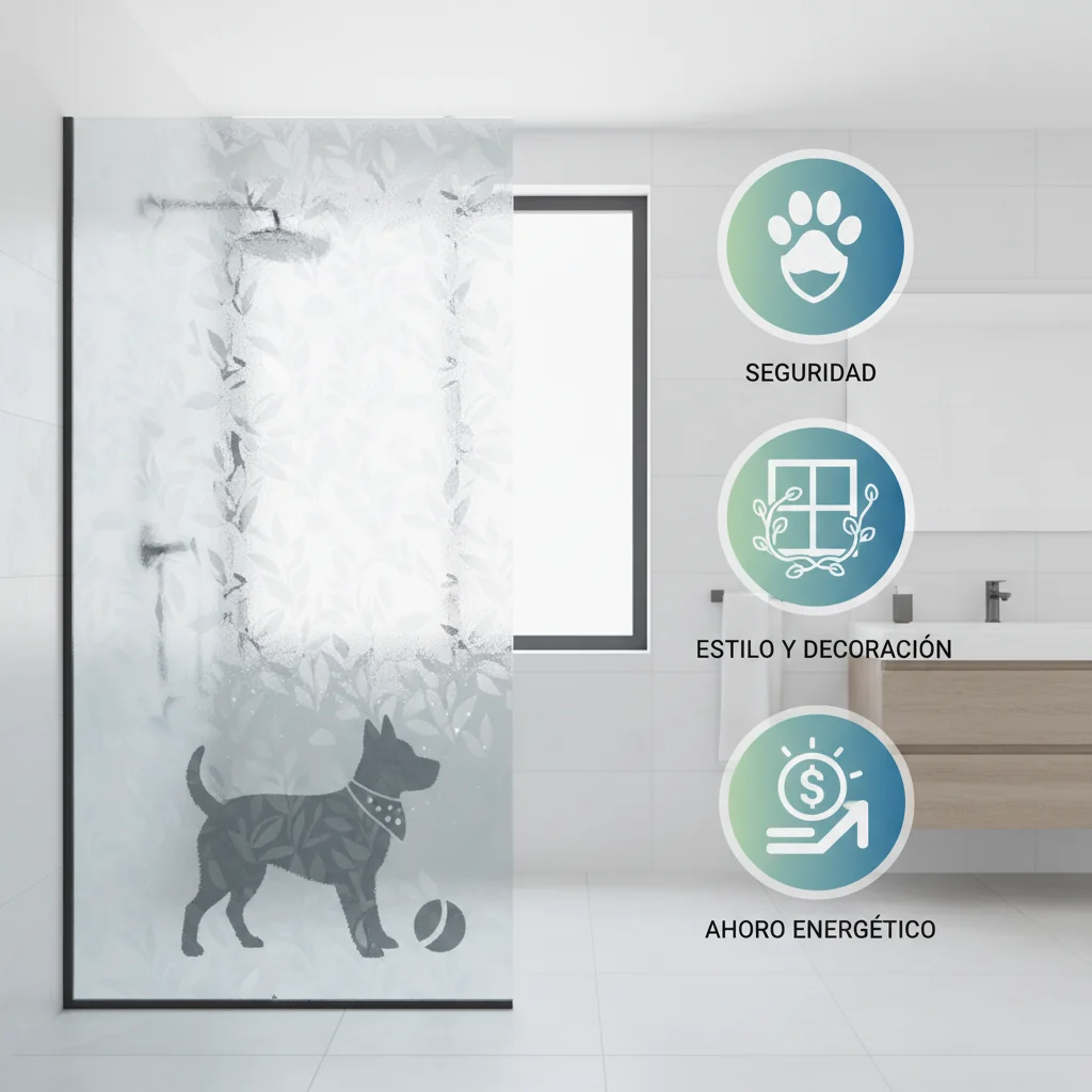 vinilos para mamparas de vidrio n/d beneficios