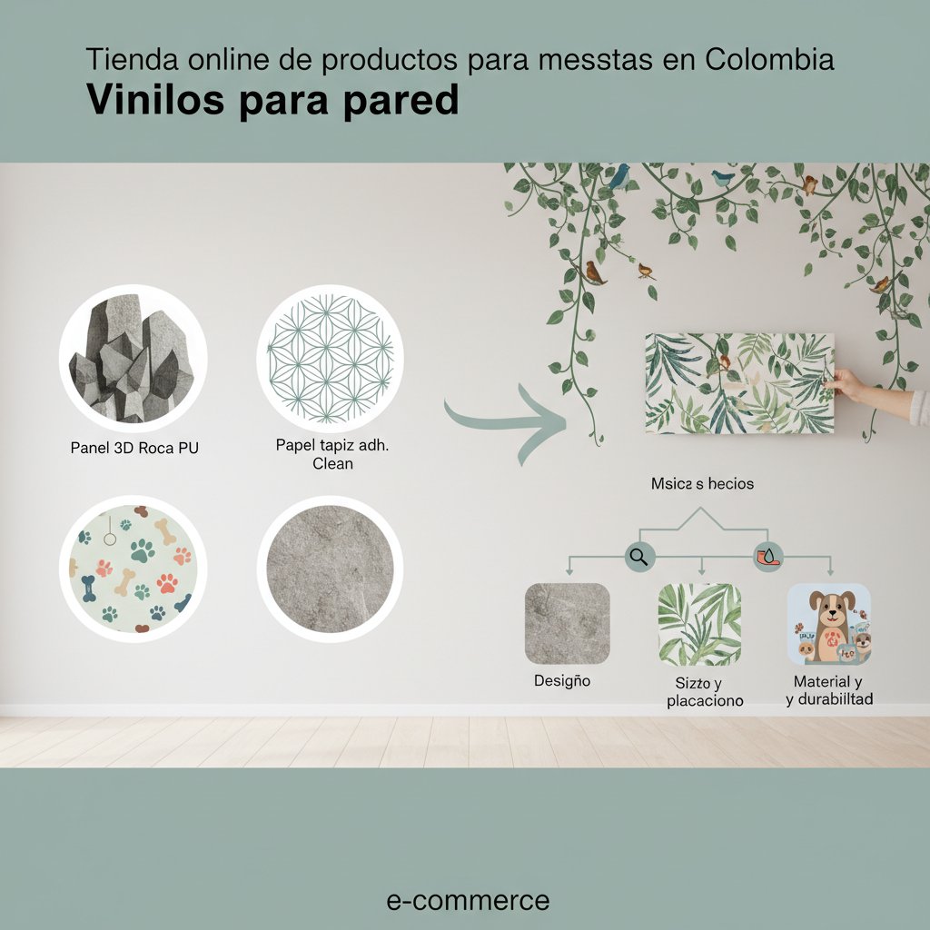 vinilos para pared cómo elegir
