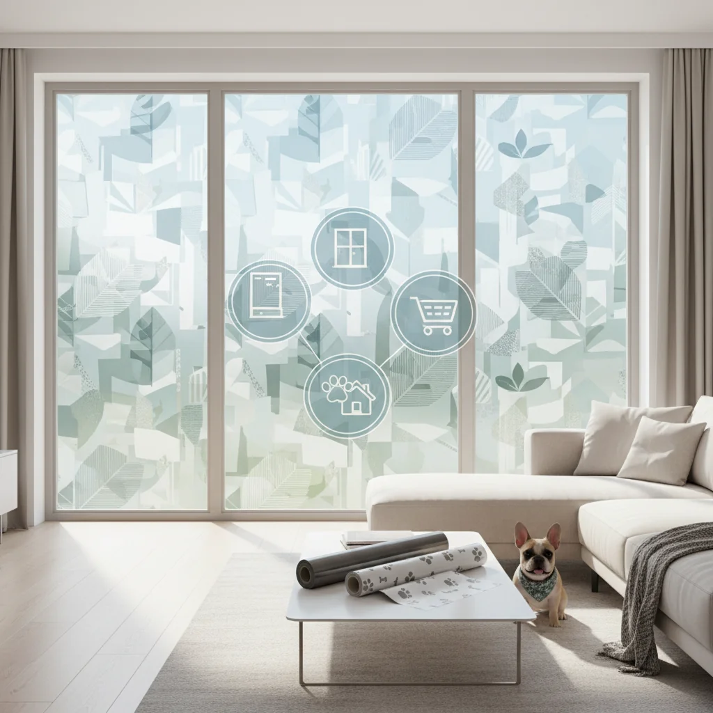 vinilos para ventanas de sala n/d cómo elegir