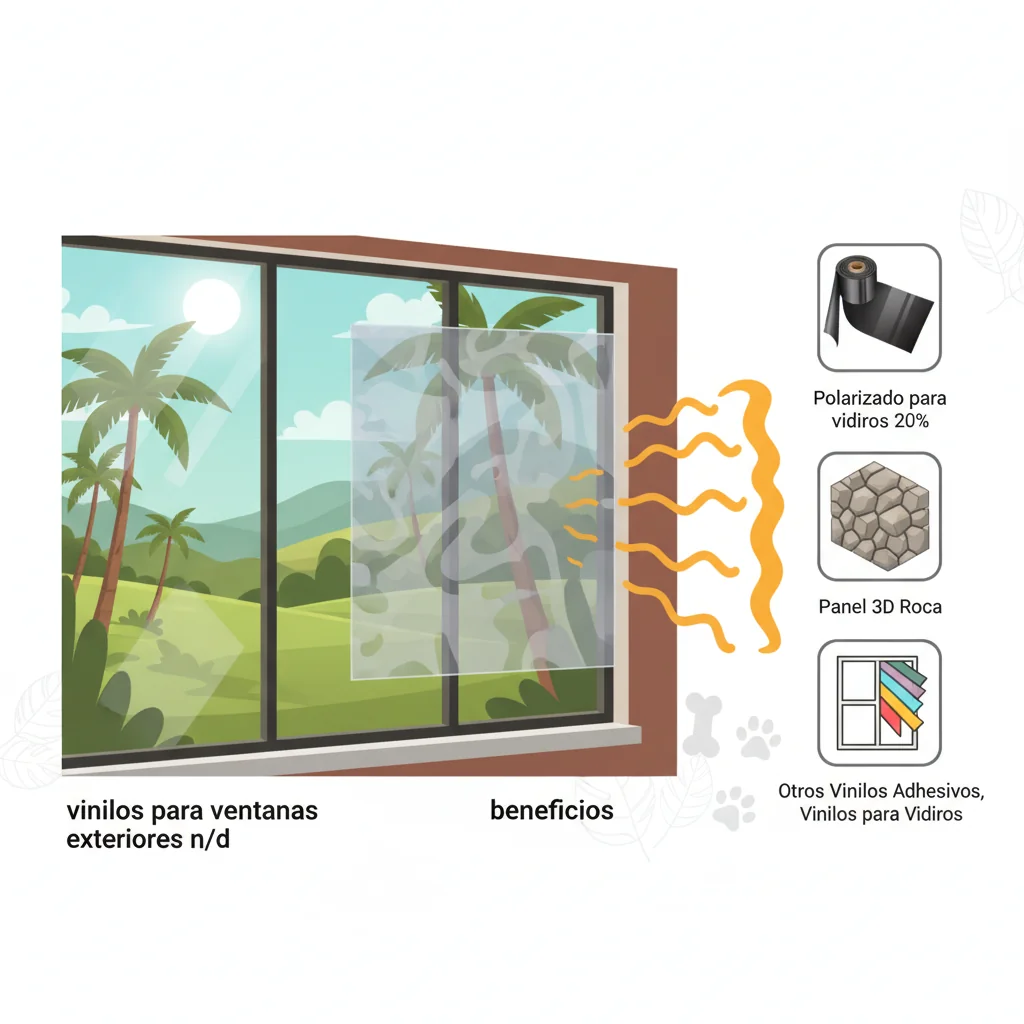 vinilos para ventanas exteriores n/d beneficios