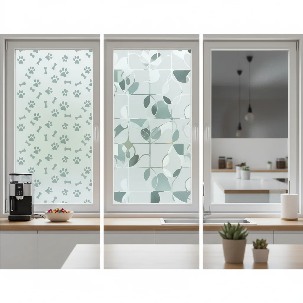 vinilos para vidrios de cocina n/d cómo elegir