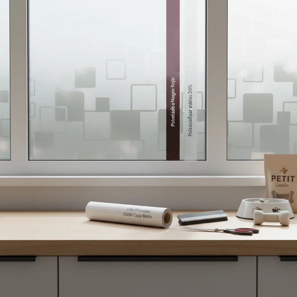 Transforma tu Cocina con Vinilos para Vidrios: Estilo y Privacidad