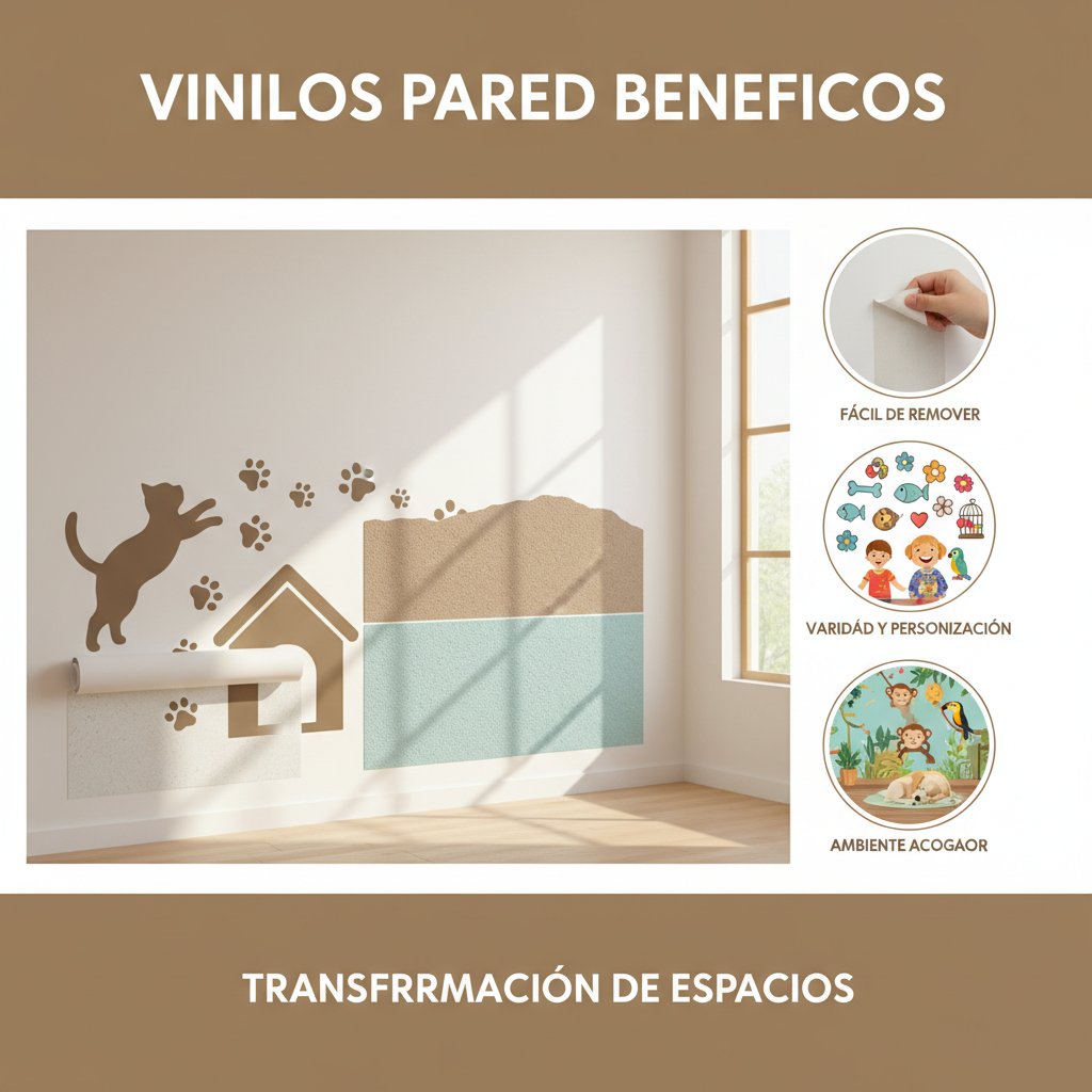 vinilos pared beneficios
