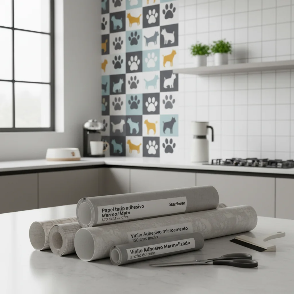 Transforma tu Cocina con Vinilos Decorativos para Paredes