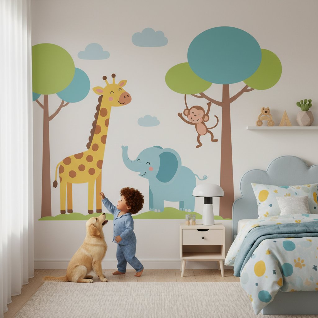 vinilos pared ninos n/d beneficios