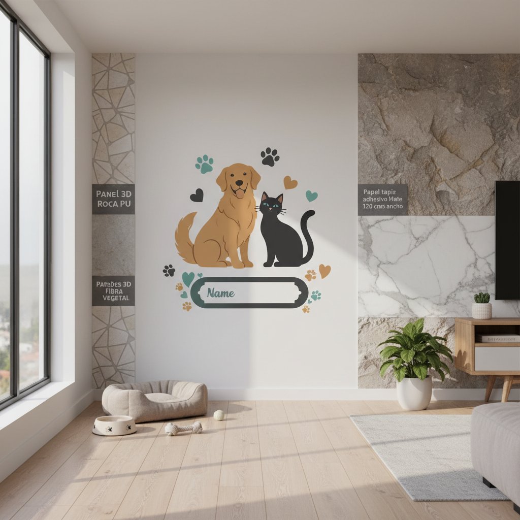 vinilos pared personalizados n/d — alimento natural para mascotas en Colombia