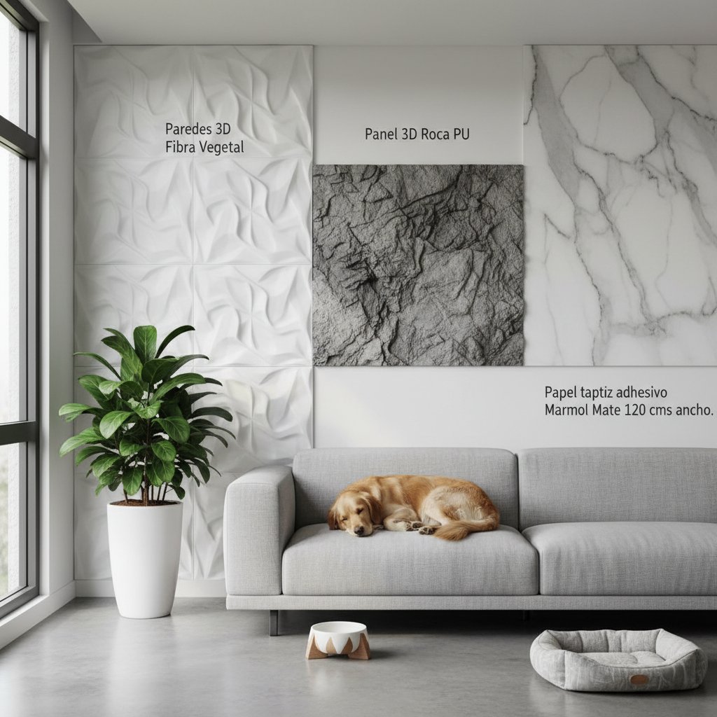 vinilos pared sala n/d — alimento natural para mascotas en Colombia