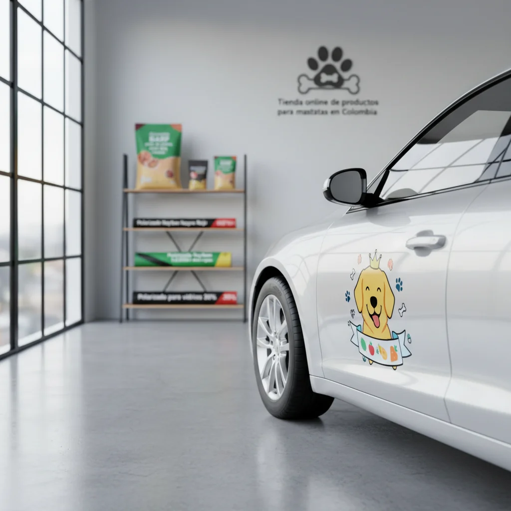 vinilos personalizados para autos n/d — alimento natural para mascotas en Colombia