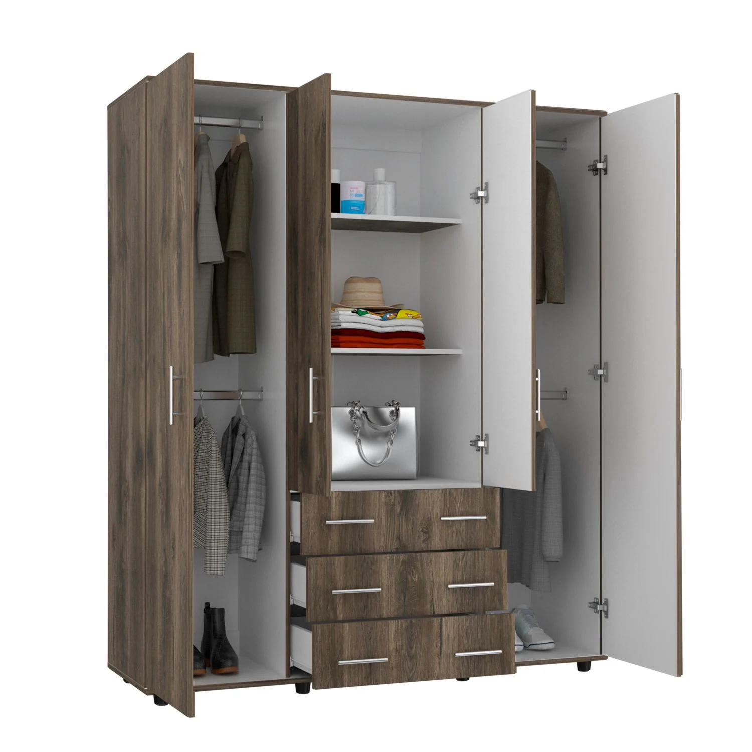 Closet Fontan 180 X 150 X 50 RTA Bellota + Blanco - Imagen 1