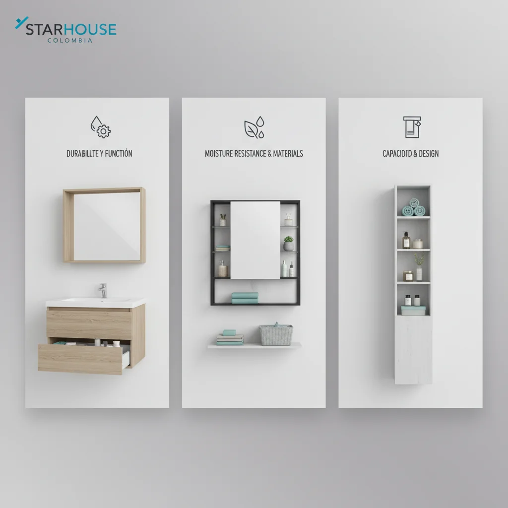 bano muebles características y ventajas