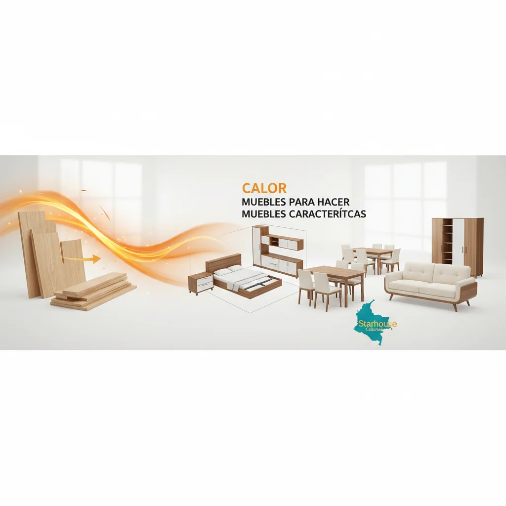 calor muebles para hacer muebles características y ventajas