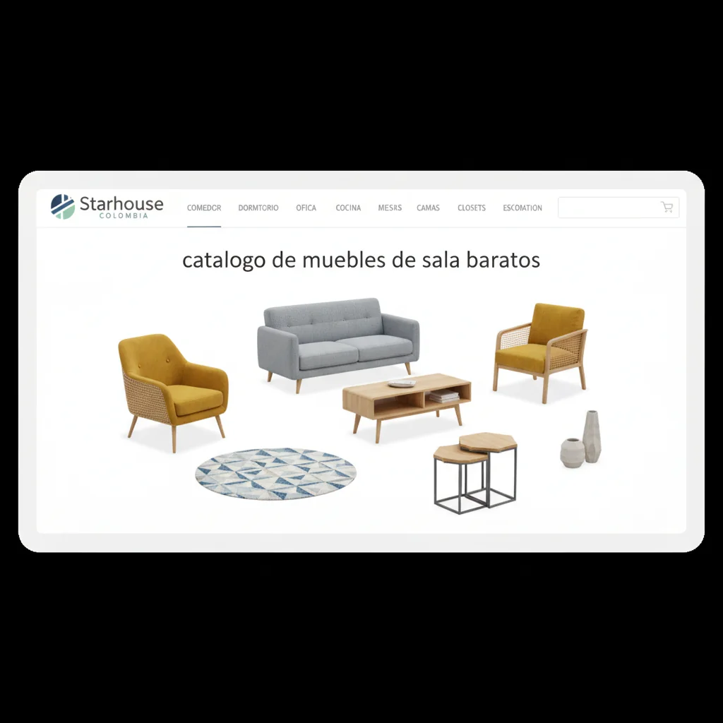 catalogo de muebles de sala baratos características y ventajas