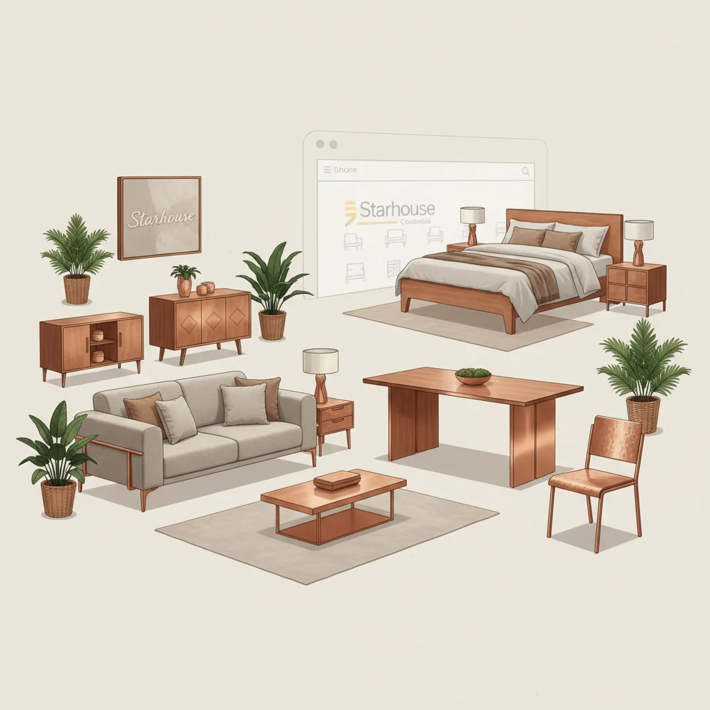 cobre muebles características y ventajas