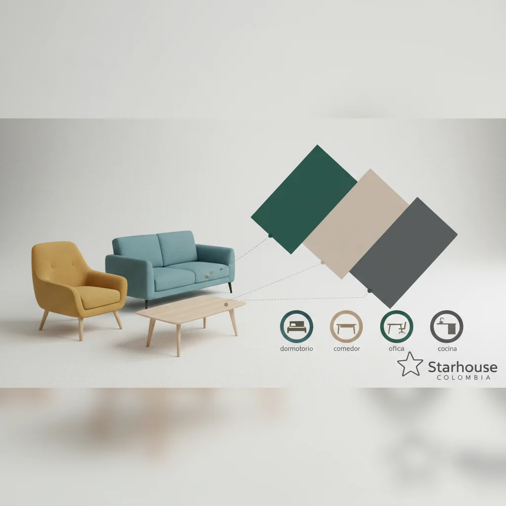 color de muebles características y ventajas