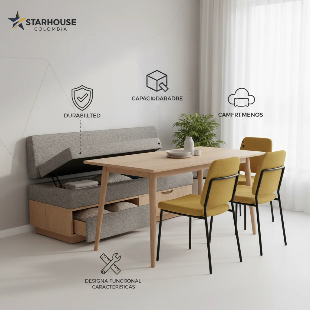 comedores muebles canapé características y ventajas
