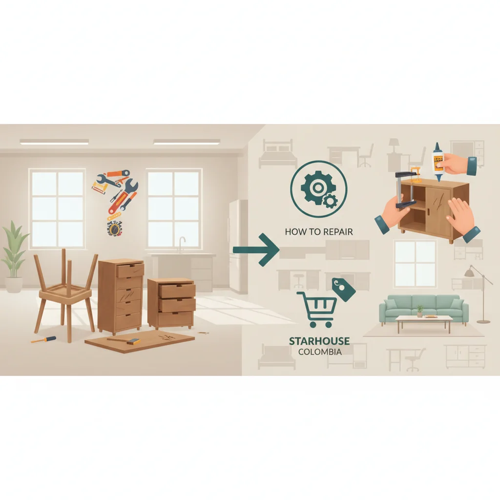 como arreglar muebles cómo elegir