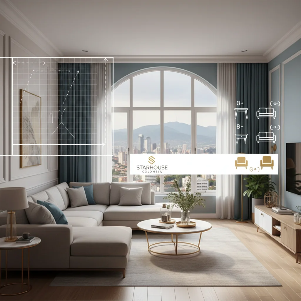 como calcular muebles de sala cómo elegir