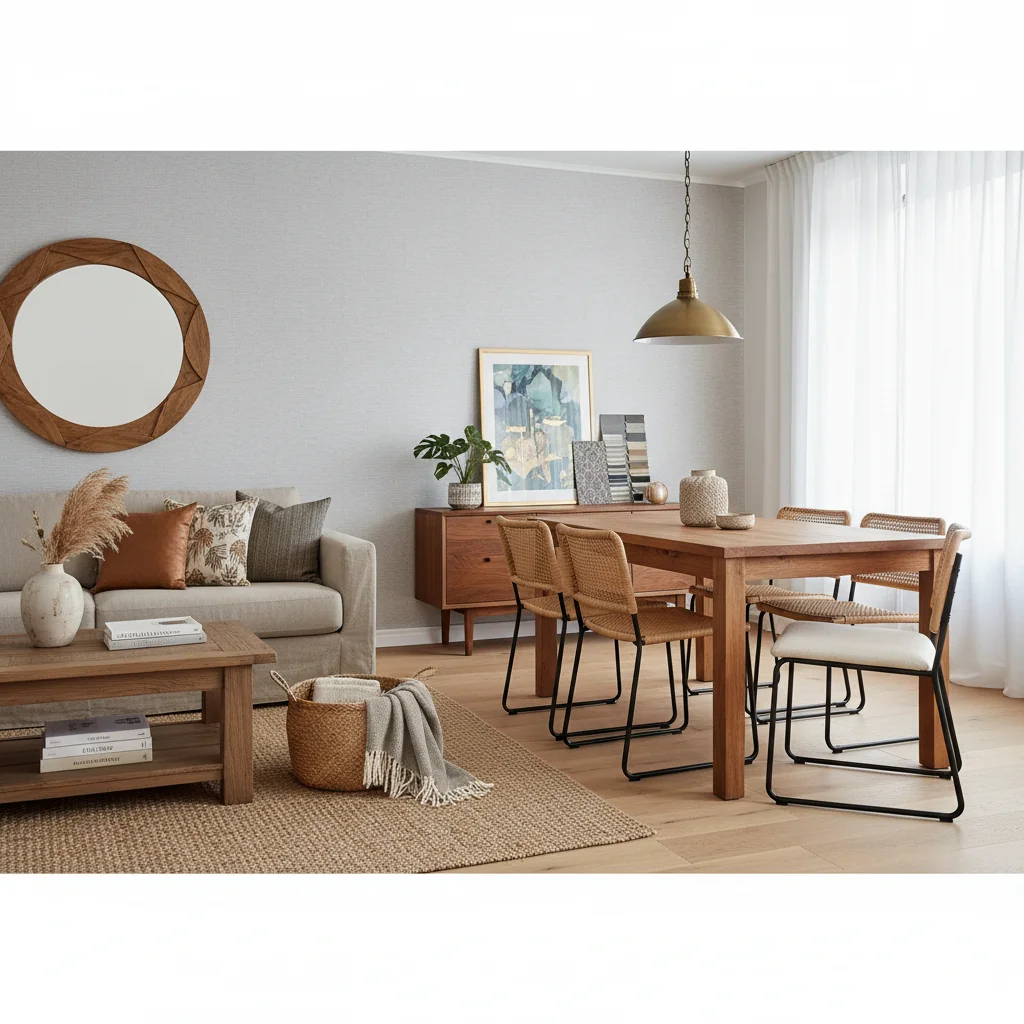 El Arte de Combinar Muebles de Madera: Crea Espacios Cálidos y Acogedores