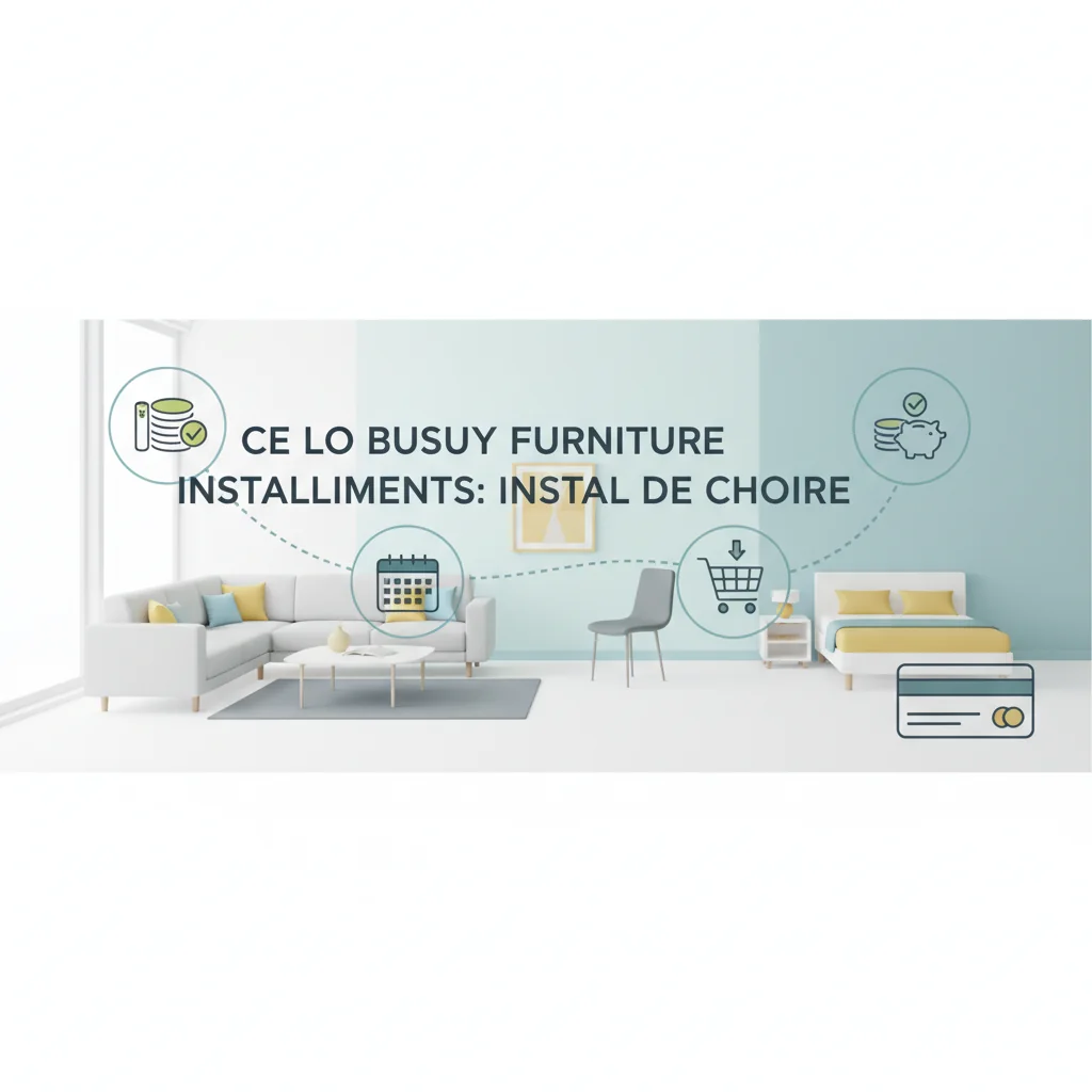 como comprar muebles a plazos cómo elegir