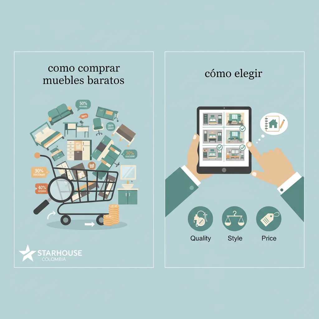 como comprar muebles baratos cómo elegir