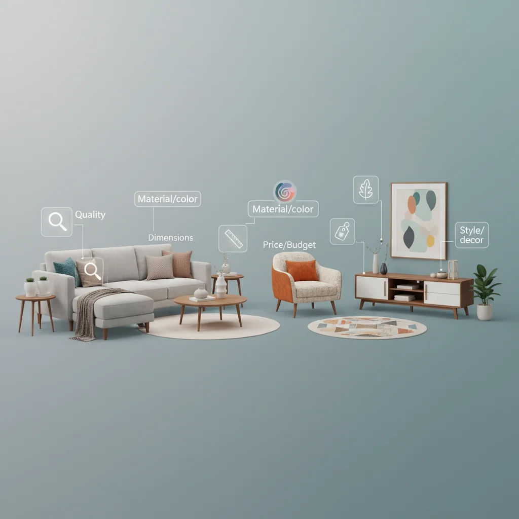 como comprar muebles de sala características y ventajas