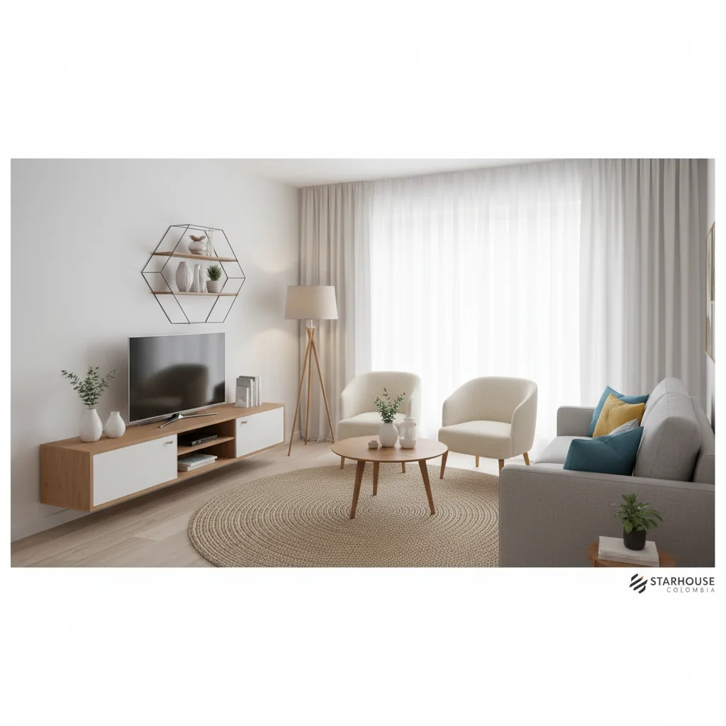 como comprar muebles para sala pequeña cómo elegir
