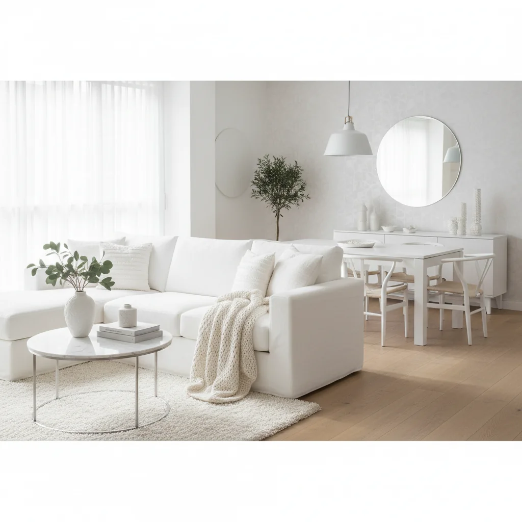 como decorar con muebles blancos — pisos y revestimientos en Colombia | Starhouse