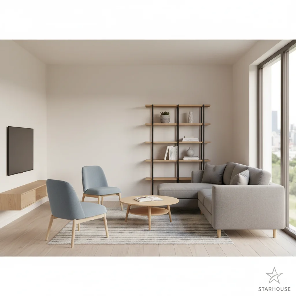 como disminuir muebles de sala cómo elegir