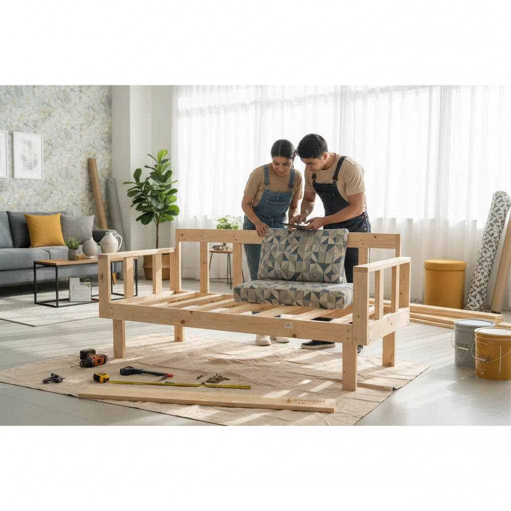 Crea Muebles de Sala Únicos y Personalizados en Casa: Guía Completa