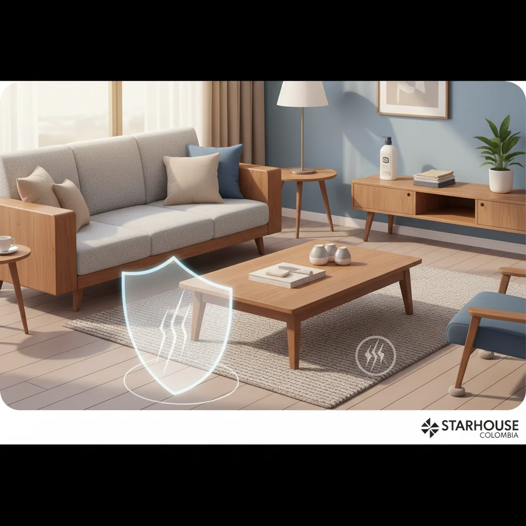 como hacer que no se rayen muebles para sala cómo elegir