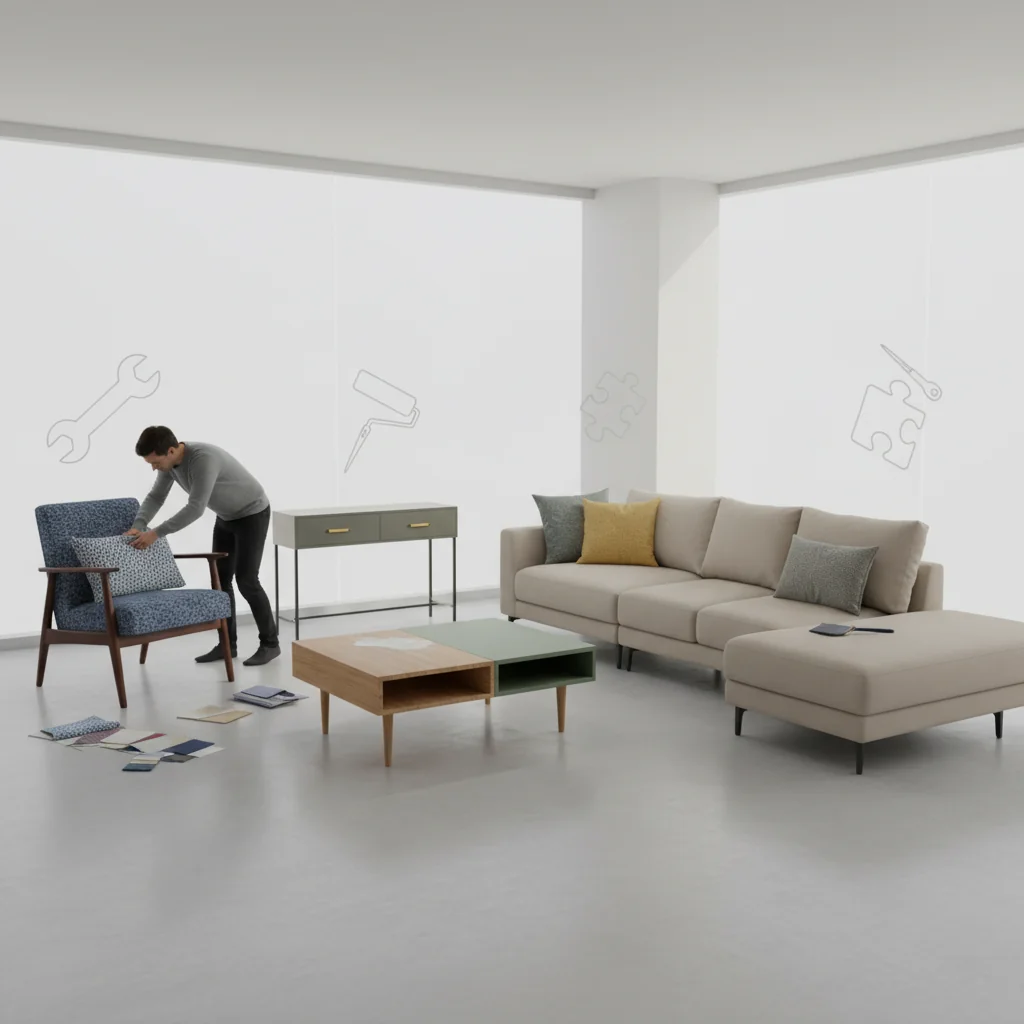 como modificar muebles de sala características y ventajas