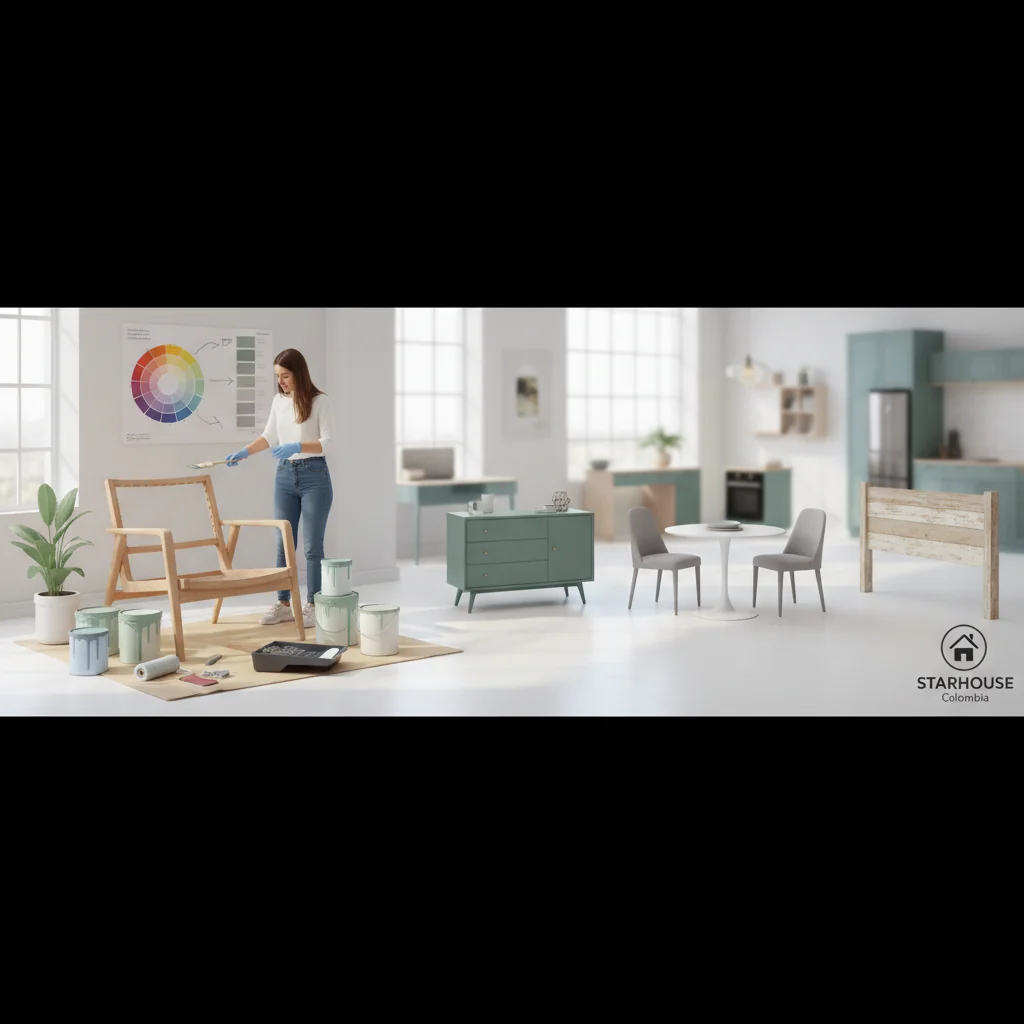 como pintar muebles cómo elegir