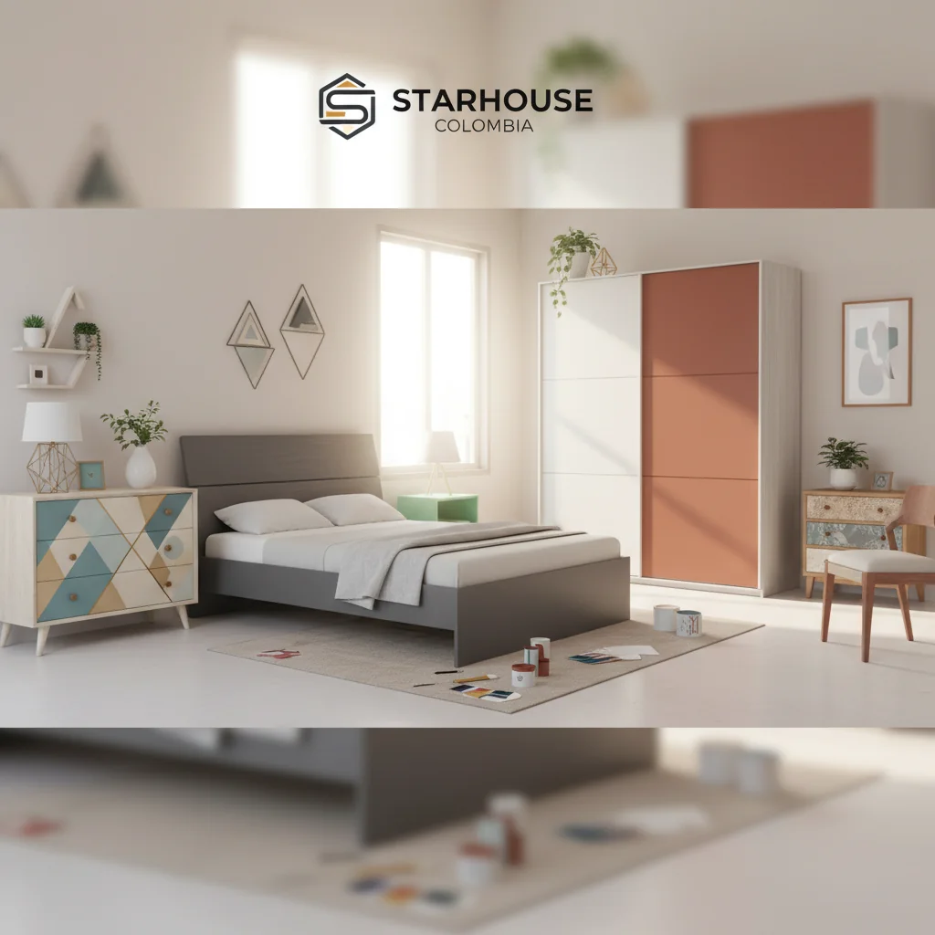 como pintar muebles de dormitorio características y ventajas